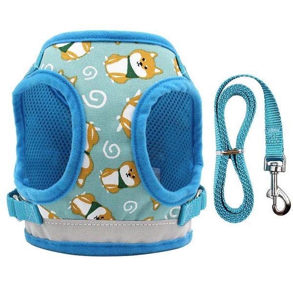 dog collars & leashes reflective harness leash set nylon small medium pet all weather vest padded adjustable for dogs
dog collars & leashes reflective harness leash set nylon small medium pet all weather vest padded adjustable for dogs