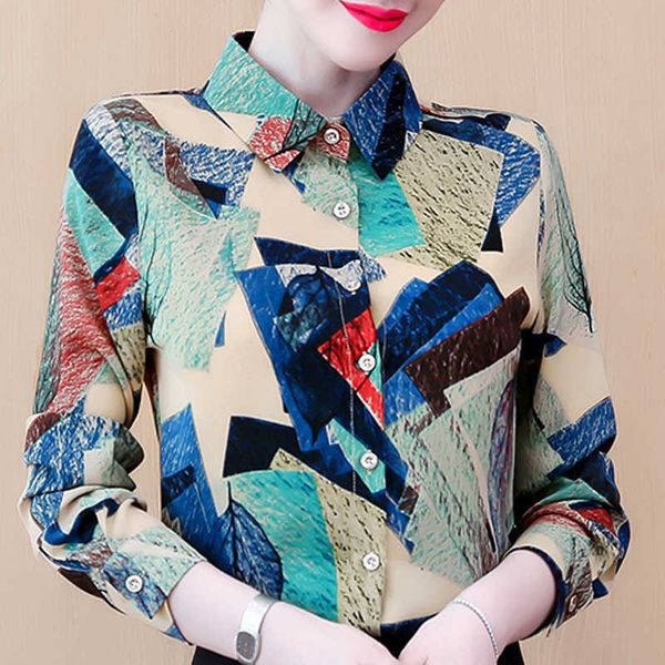 long sleeve women blouses shirts blusas mujer de moda blouse women turn down collar print chiffon blouse shirt blusa d464 210602, White
long sleeve women blouses shirts blusas mujer de moda blouse women turn down collar print chiffon blouse shirt blusa d464 210602, White