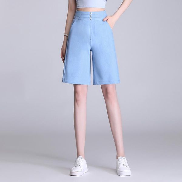 women's jeans straight denim short pants women 2021 summer plus size 5xl 6xl high waisted loose casual elegant chic wide leg shorts 607, Blue
women's jeans straight denim short pants women 2021 summer plus size 5xl 6xl high waisted loose casual elegant chic wide leg shorts 607, Blue