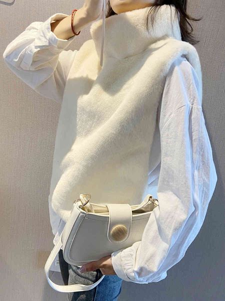 women's fur & faux vest women's fashion short slim fitting imitation mink fur autumn winter coat style rygp, Black
women's fur & faux vest women's fashion short slim fitting imitation mink fur autumn winter coat style rygp, Black