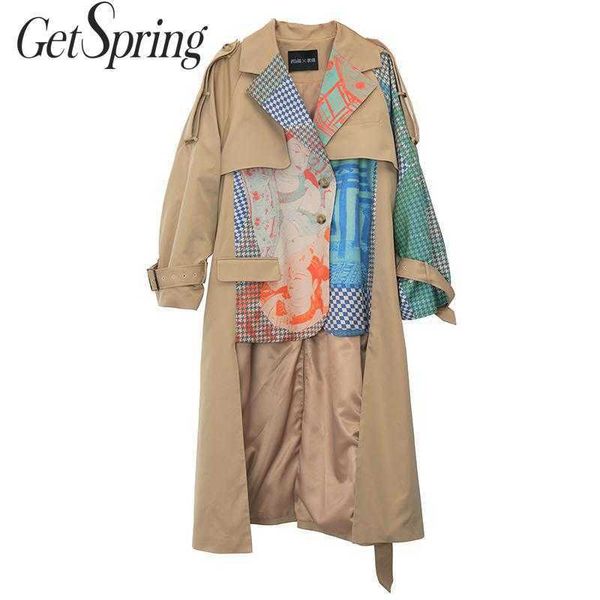 getspring women trench coat asymmetry hem long print sleeve single breasted windbreaker woman autumn winter 210601, Tan;black
getspring women trench coat asymmetry hem long print sleeve single breasted windbreaker woman autumn winter 210601, Tan;black
