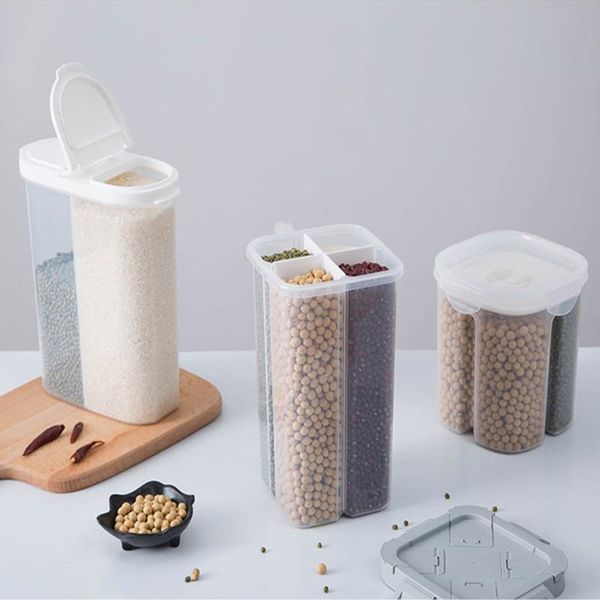 storage bottles & jars alibeans sealed multigrain tank transparent food container 4 grids jar large capacity kitchen containers
storage bottles & jars alibeans sealed multigrain tank transparent food container 4 grids jar large capacity kitchen containers