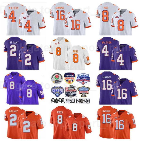 ncaa college football clemson tigers 4 deshaun watson jersey 16 trevor lawrence 2 kelly bryant 23 lyn-j dixon 8 justyn ross 6 deandre hopkin, Black
ncaa college football clemson tigers 4 deshaun watson jersey 16 trevor lawrence 2 kelly bryant 23 lyn-j dixon 8 justyn ross 6 deandre hopkin, Black
