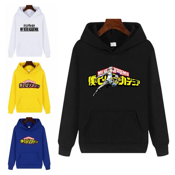 men's hoodies & sweatshirts my hero academia anime print hoodie street fashion men and women japanese cartoon fleece pullover jogging s, Black
men's hoodies & sweatshirts my hero academia anime print hoodie street fashion men and women japanese cartoon fleece pullover jogging s, Black