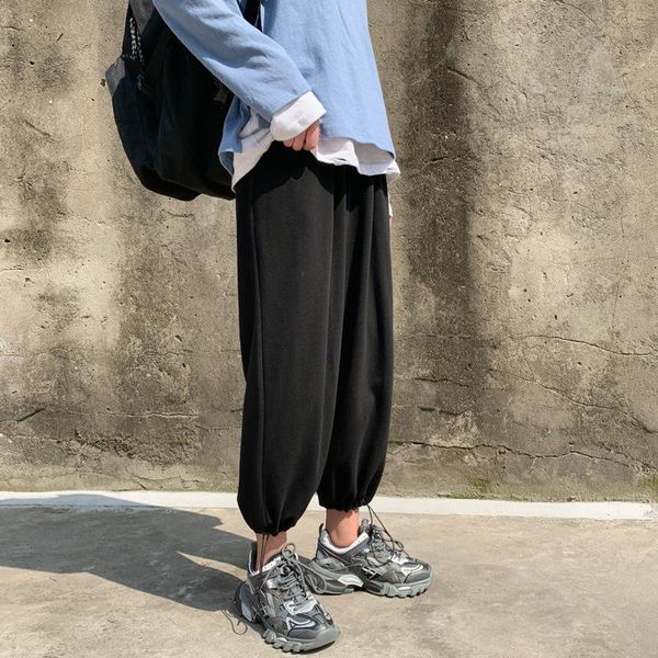 drawstring harem pants men's loose jogging japanese c wide leg casual cropped, Black
drawstring harem pants men's loose jogging japanese c wide leg casual cropped, Black