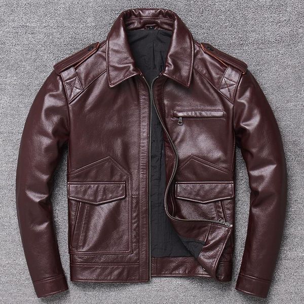 men's leather & faux zvaqs 100% real coat men autumn spring clothes 2021 streetwear genuine cow jacket mens fit moto biker 1967, Black
men's leather & faux zvaqs 100% real coat men autumn spring clothes 2021 streetwear genuine cow jacket mens fit moto biker 1967, Black