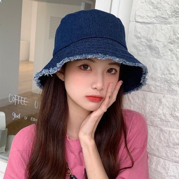 wide brim hats female spring and summer cowboy edging student wild fisherman hat personality fashion casual bucket outdoor basin cap, Blue;gray
wide brim hats female spring and summer cowboy edging student wild fisherman hat personality fashion casual bucket outdoor basin cap, Blue;gray