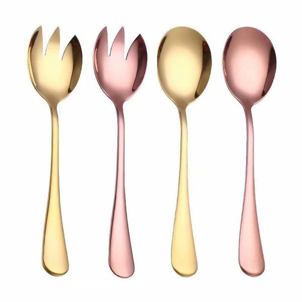 gold salad spoon fork 2pcs stainless steel cutlery set serving colorful unique spoons
gold salad spoon fork 2pcs stainless steel cutlery set serving colorful unique spoons
