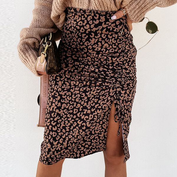 midi skirt women leopard spring lace up slit bodycon high waist drawstring printed skirt casual office 2021 female skirt, Black
midi skirt women leopard spring lace up slit bodycon high waist drawstring printed skirt casual office 2021 female skirt, Black