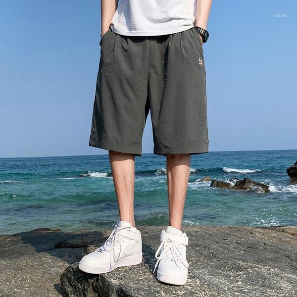 pure color shorts men's summer trend sports leisure 5-point pants boys' students' korean version large size loose thin ice si, White;black
pure color shorts men's summer trend sports leisure 5-point pants boys' students' korean version large size loose thin ice si, White;black