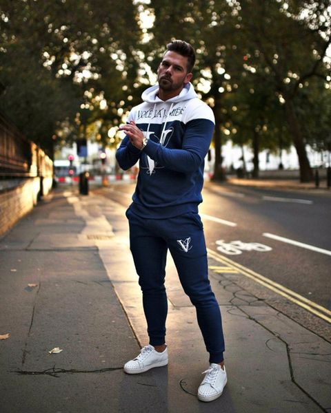 men's tracksuits 2021 fall and winter season of cotton men hoodie high street released running leisure sports fitness couple suit, Gray
men's tracksuits 2021 fall and winter season of cotton men hoodie high street released running leisure sports fitness couple suit, Gray