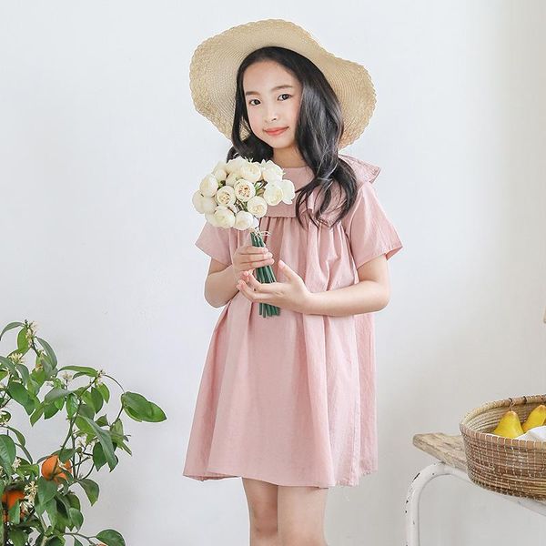children's dresses summer pink cotton casual clothes size 6 8 10 girl's, Red;yellow
children's dresses summer pink cotton casual clothes size 6 8 10 girl's, Red;yellow