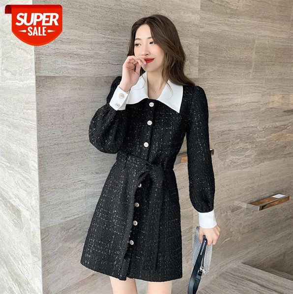 retro hepburn style temperament dress, net celebrity, woolen cloth, black small fragrant a-line skirt #jl4f, Black;gray
retro hepburn style temperament dress, net celebrity, woolen cloth, black small fragrant a-line skirt #jl4f, Black;gray