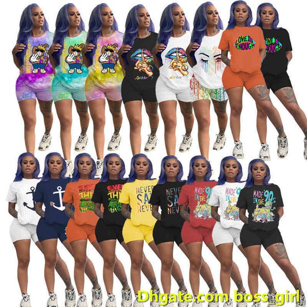 women two piece pants set tracksuits fashion casual jogging suit personality pattern cartoon printed short sleeve shorts outfits, White
women two piece pants set tracksuits fashion casual jogging suit personality pattern cartoon printed short sleeve shorts outfits, White