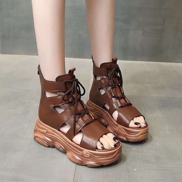 fashion rome ladies sandals openwork gladiator women flat platform shoes open toe pu leather summer cool boots size 42 dress, Black
fashion rome ladies sandals openwork gladiator women flat platform shoes open toe pu leather summer cool boots size 42 dress, Black