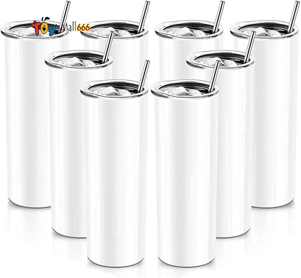 sublimation tumblers 20 oz stainless steel straight blank mugs white tumbler with lid and straw for heat transfer diy gift coffee mug bottll
sublimation tumblers 20 oz stainless steel straight blank mugs white tumbler with lid and straw for heat transfer diy gift coffee mug bottll