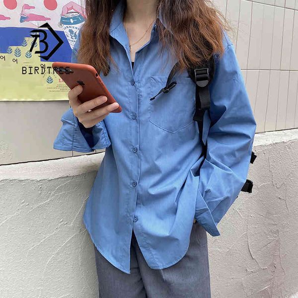 new arrival women vintage oversized blouse batwing sleeve blue shirt casual big pockets chic korean style blusa t05507 210430, White
new arrival women vintage oversized blouse batwing sleeve blue shirt casual big pockets chic korean style blusa t05507 210430, White