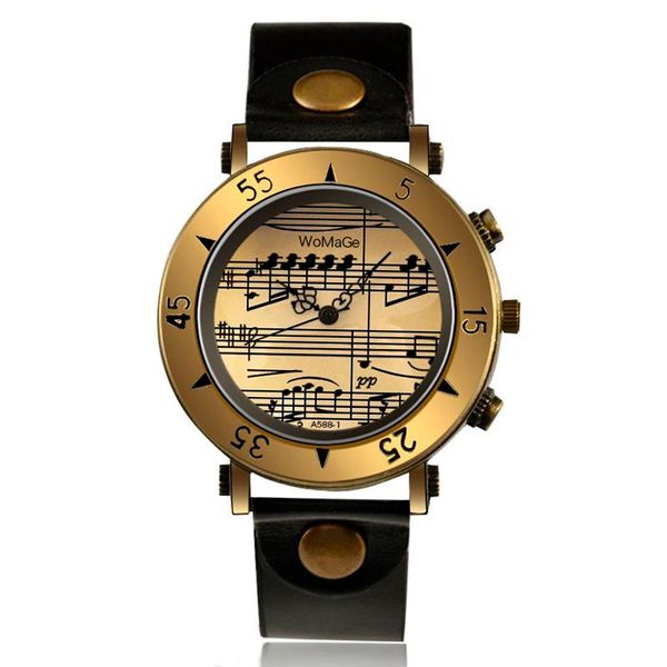 wristwatches fashion womage women watches casual music symbol watch leather bayan kol saati mujer relogio feminino, Slivery;brown
wristwatches fashion womage women watches casual music symbol watch leather bayan kol saati mujer relogio feminino, Slivery;brown