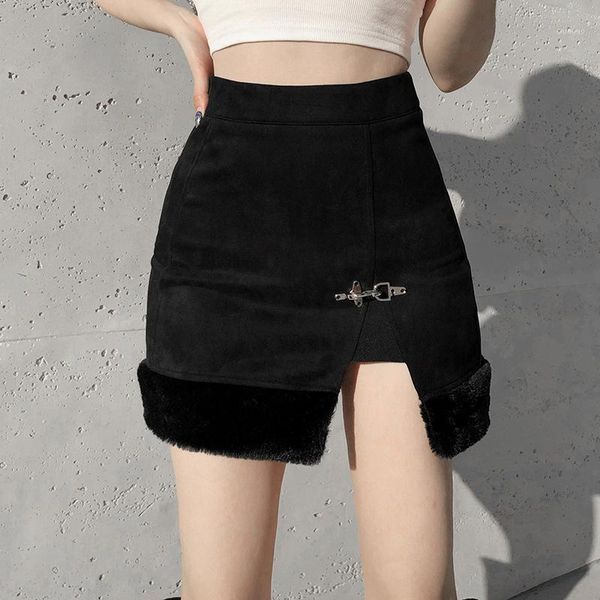 skirts spring fashion slim cute metal button patchwork fur high waist sml black woman casual asymmetrical skirt lady mini
skirts spring fashion slim cute metal button patchwork fur high waist sml black woman casual asymmetrical skirt lady mini