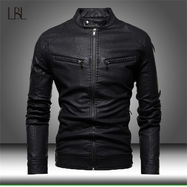 motorcycle causal vintage leather jacket coat men autumn outfit fashion biker zipper design pu jackets men's patchwork outwear 211110, Black
motorcycle causal vintage leather jacket coat men autumn outfit fashion biker zipper design pu jackets men's patchwork outwear 211110, Black