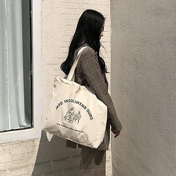 duffel bags women's korean style print magnetic buckle shoulder bag simple casual large capacity canvas handbag
duffel bags women's korean style print magnetic buckle shoulder bag simple casual large capacity canvas handbag