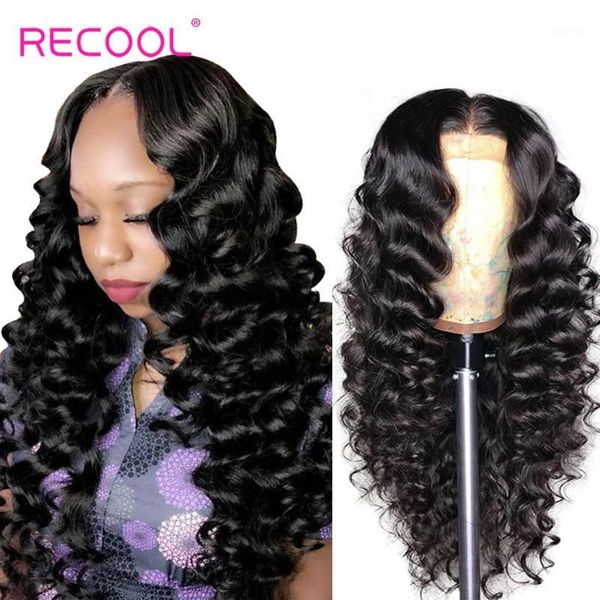recool loose deep wave 13x4 lace front human hair wigs for women 360 frontal wig remy pre plucked 4x4 closure wig1, Black;brown
recool loose deep wave 13x4 lace front human hair wigs for women 360 frontal wig remy pre plucked 4x4 closure wig1, Black;brown