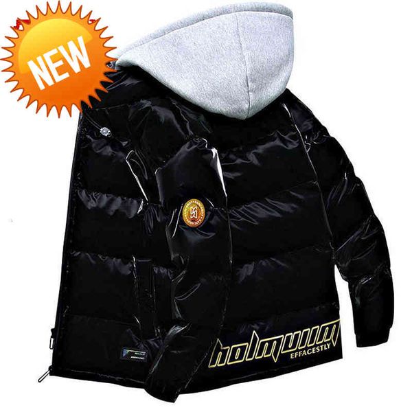 winter glossy parka jacket men white duck down thicken warm casual slim hooded coat male windproof zipper windbreaker 2021, Black
winter glossy parka jacket men white duck down thicken warm casual slim hooded coat male windproof zipper windbreaker 2021, Black