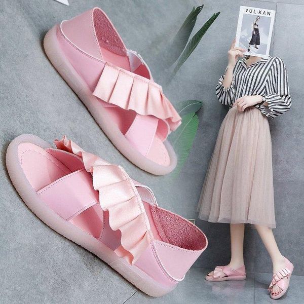 sandals fanan women summer fashion solid color skirt set foot open toe no-slip all-match ladies flat, Black
sandals fanan women summer fashion solid color skirt set foot open toe no-slip all-match ladies flat, Black