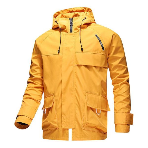 men's jackets fall winter men lightweight jacket windbreaker coat long sleeve waterproof yellow hooded ski with pockets, Black;brown
men's jackets fall winter men lightweight jacket windbreaker coat long sleeve waterproof yellow hooded ski with pockets, Black;brown