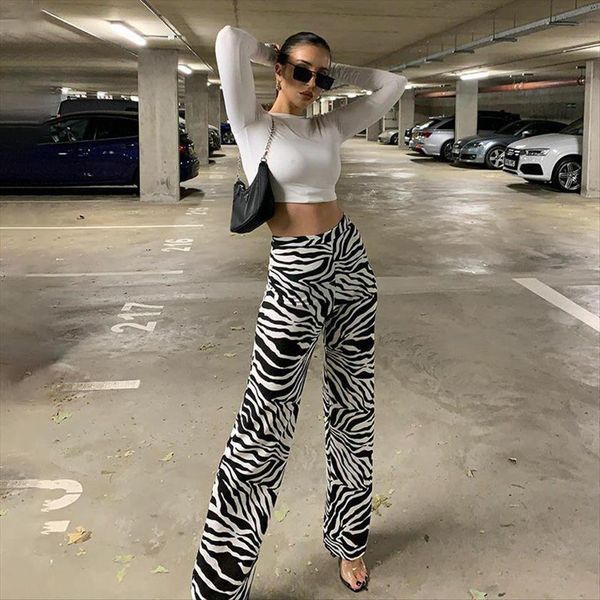 european and american style loose women capri wild trend autumn thin zebra fashion trendy brand wide leg, Black;white
european and american style loose women capri wild trend autumn thin zebra fashion trendy brand wide leg, Black;white
