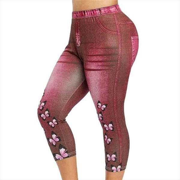 imitation denim leggings woman stretch butterfly printed short leggins pants summer breeches high waist perfect fit jeggings, Black
imitation denim leggings woman stretch butterfly printed short leggins pants summer breeches high waist perfect fit jeggings, Black