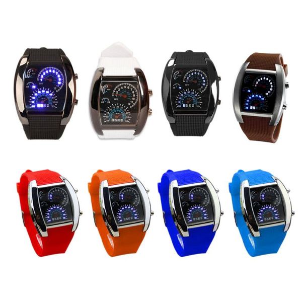 wristwatches men military led backlight digital quartz wristwatch sports watch rubber band adjustable brightness fs99, Slivery;brown
wristwatches men military led backlight digital quartz wristwatch sports watch rubber band adjustable brightness fs99, Slivery;brown