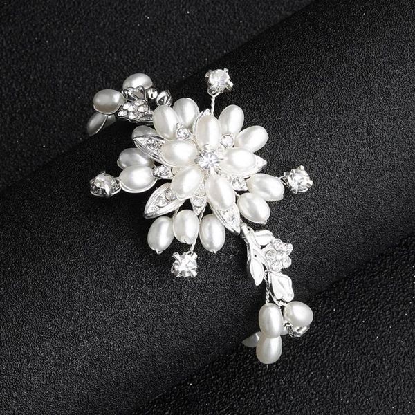 charm bracelets women bracelet simple handmade rhinestone studded imitation pearl jewelry for bride bridesmaid, Golden;silver
charm bracelets women bracelet simple handmade rhinestone studded imitation pearl jewelry for bride bridesmaid, Golden;silver