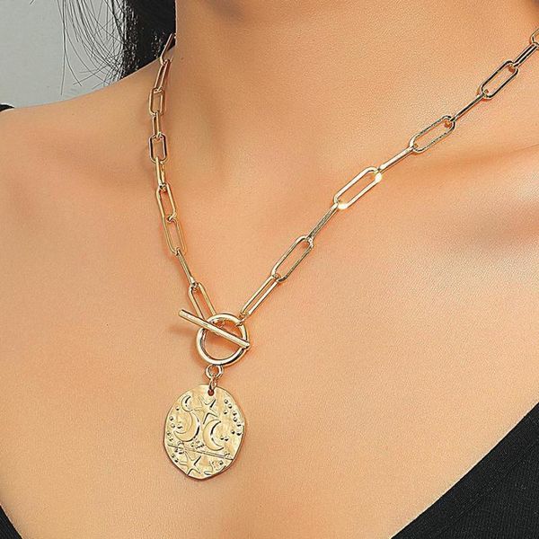 pendant necklaces star moon vintage necklace choker clavicle chain for women fashion jewelry & pendants colar kolye colares, Silver
pendant necklaces star moon vintage necklace choker clavicle chain for women fashion jewelry & pendants colar kolye colares, Silver