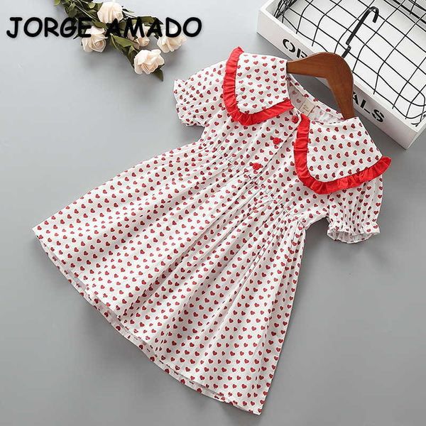 summer kids girls dress peter pan collar love heart princess dresses cute style children clothes e128 210610, Red;yellow
summer kids girls dress peter pan collar love heart princess dresses cute style children clothes e128 210610, Red;yellow