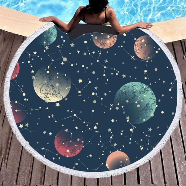 towel mandala space 3d digital printed microfiber round beach with tassel bath
towel mandala space 3d digital printed microfiber round beach with tassel bath