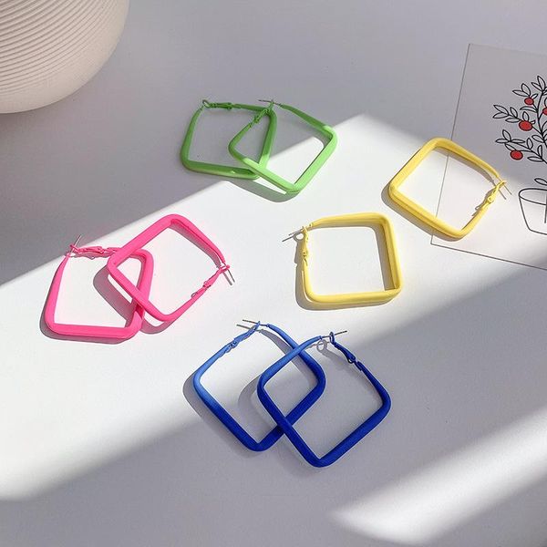 hoop & huggie origin summer multi designs multicolor geometrical square earring for women trendy hollow out metallic jewelry, Golden;silver
hoop & huggie origin summer multi designs multicolor geometrical square earring for women trendy hollow out metallic jewelry, Golden;silver
