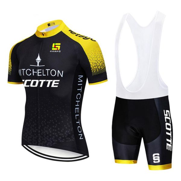 corps white scotte summer cycling jersey set racing bicycle clothing mtb bike sportswear sets, Black;blue
corps white scotte summer cycling jersey set racing bicycle clothing mtb bike sportswear sets, Black;blue