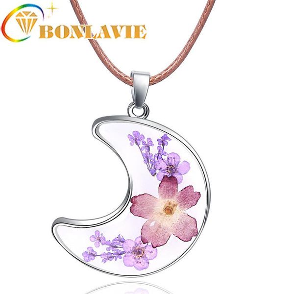 pendant necklaces lovely natural dry flowers hand moon shape glass necklace choker rope brand wedding jewelry, Silver
pendant necklaces lovely natural dry flowers hand moon shape glass necklace choker rope brand wedding jewelry, Silver