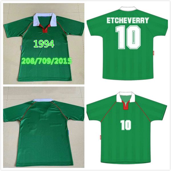 bolivia retro 1994 version soccer jersey 94 maillots de football #10 etcheverry home green short sleeve shirt uniforms, Black
bolivia retro 1994 version soccer jersey 94 maillots de football #10 etcheverry home green short sleeve shirt uniforms, Black