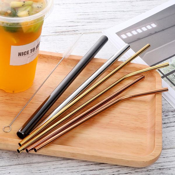 drinking straws 100pcs diameter 12mm rainbow 18/8 stainless steel straw and 20 brushes wide long reusable fat metal smoothie
drinking straws 100pcs diameter 12mm rainbow 18/8 stainless steel straw and 20 brushes wide long reusable fat metal smoothie