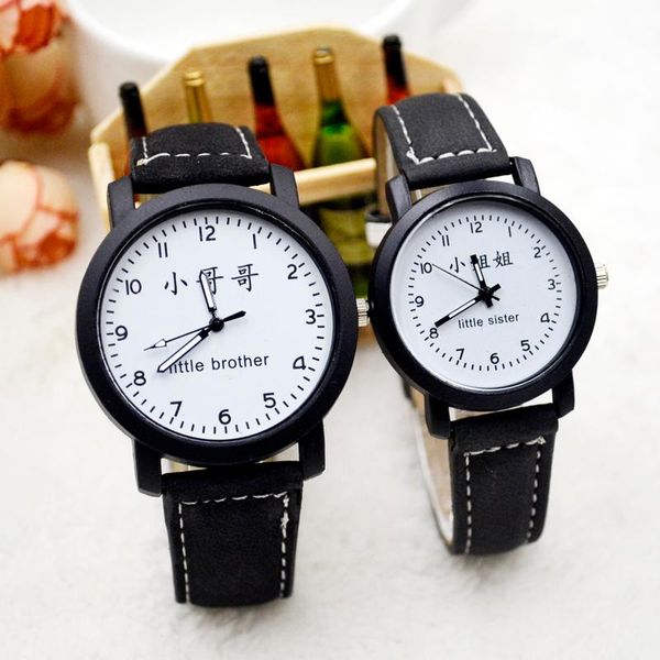 wristwatches brothers, sisters, boys and girls, korean version, concise fashion trend, retro male character black white couple quartz wat, Slivery;brown
wristwatches brothers, sisters, boys and girls, korean version, concise fashion trend, retro male character black white couple quartz wat, Slivery;brown
