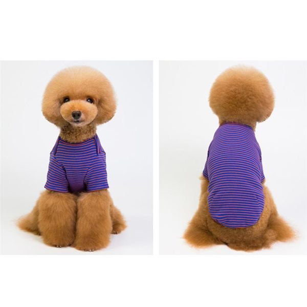 dog apparel cotton shirt pet fashion stripe clothes leisure costume comfortable (purple, size 2xl)
dog apparel cotton shirt pet fashion stripe clothes leisure costume comfortable (purple, size 2xl)