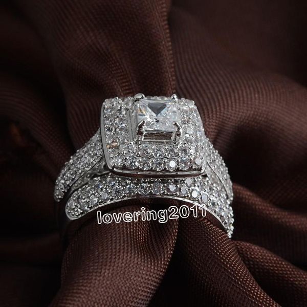wedding rings choucong wieck lovers pave set 134pc cubic zirconia 14kt white gold filled 2 ring gift size 5-11, Slivery;golden
wedding rings choucong wieck lovers pave set 134pc cubic zirconia 14kt white gold filled 2 ring gift size 5-11, Slivery;golden