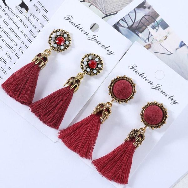 dangle & chandelier blinla fashion bohemian tassel crystal drop earrings for women statement silk fabric fringe round ethnic hanging earring, Silver
dangle & chandelier blinla fashion bohemian tassel crystal drop earrings for women statement silk fabric fringe round ethnic hanging earring, Silver