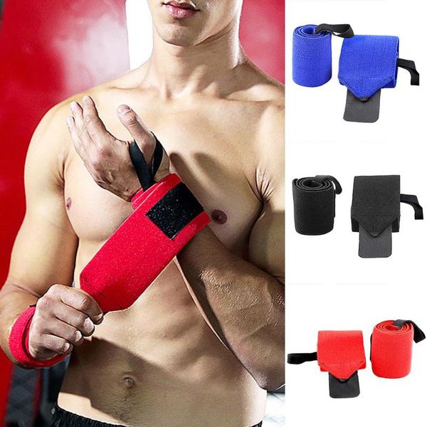 1pc fitness wristband wrist thumb brace strap band power weight lifting hand wrap support gym training bar, Black;red
1pc fitness wristband wrist thumb brace strap band power weight lifting hand wrap support gym training bar, Black;red