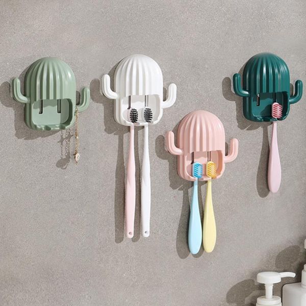 toothbrush holders 4 colors cactus holder cute punching multifunctional toothpaste creative drain bathroom storage hook
toothbrush holders 4 colors cactus holder cute punching multifunctional toothpaste creative drain bathroom storage hook