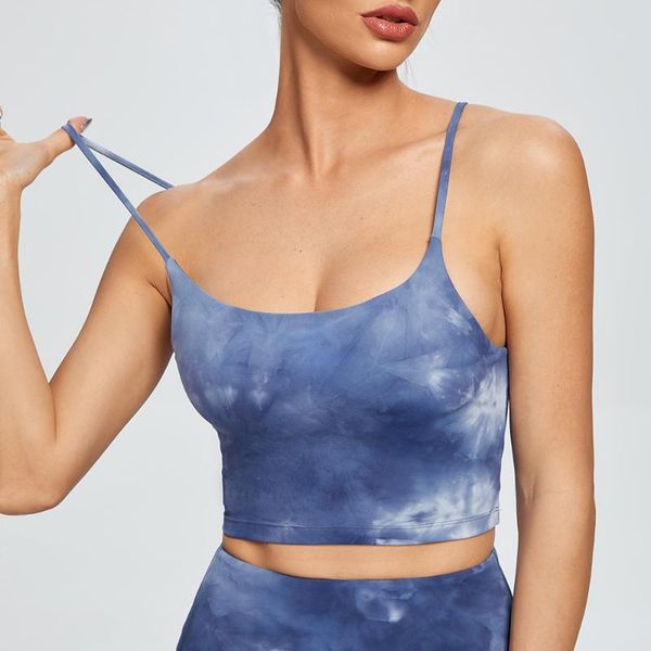 yoga outfit tie dye thin shoulder strap sport bra women fitness tank gym sleeveless shirts running vest camisole chest pad
yoga outfit tie dye thin shoulder strap sport bra women fitness tank gym sleeveless shirts running vest camisole chest pad
