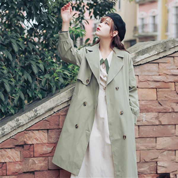 casual dresses vintage long-sleeve trench coat women spring autumn mid-length loose double breasted belt casual windbreaker outerw, Black;gray
casual dresses vintage long-sleeve trench coat women spring autumn mid-length loose double breasted belt casual windbreaker outerw, Black;gray