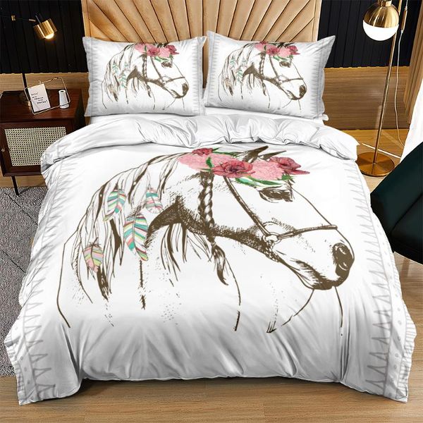 bedding sets fashion set horse quilt cover bohemian duvet covers pillow shams 3-piece king double single full bed linens
bedding sets fashion set horse quilt cover bohemian duvet covers pillow shams 3-piece king double single full bed linens